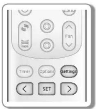 Timer Options Settings SET