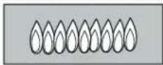 BOSCH HDS8045U - Typical flame characteristics - 2
