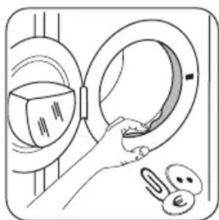 ZANUSSI ZWH 6100 P - Junta de estanqueidad de la puerta - 1