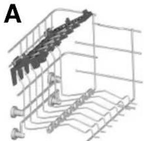 Technical line drawing of a mechanical assembly with gears and rods (no text or symbols)