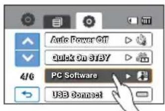 Auto Power Off quick On STBY 4/6 PC Software USB Connect