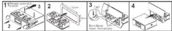 BLAUPUNKT Washington 100 - MOUNTING ANGLE ADJUSTMENT - 1