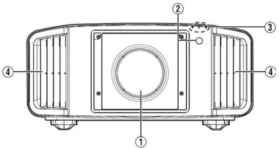 Technical diagram of a mechanical device with numbered components for identification