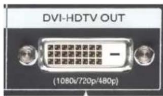 DVI-HDTV OUT (1080v/720p/480p)