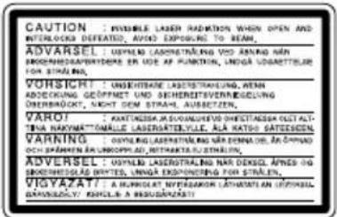 CAUTION : INVISIBLE LASER RADISTING WHEN OPEN AND NITROLOGS DEFECTED, AVID EXPOSING TO BEAM. ADVERSEL : USYMLASERSTRALING VIO AND RANG NIN NIGRIMMEDICAPENVISERS EN IDE AF PARTNION, UNIGA LOGISTTEUR ON STRAIEN, VORSICHT : UNNEUTRADE LATERSTRALING, NIN ASDECKUNG GEÖFFNET EN SEHERETSTVENREESGÜNG DERBÄR…