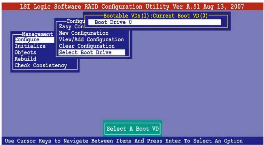 ASUS RS120-E5/PA2 - 从 RAID 设置中选择开机磁盘 - 2