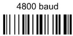 DATALOGIC Gryphon BT200 - BAUD RATE - 5