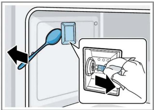 BOSCH HDS8655U - Retirez l'ampoule du four. - 1