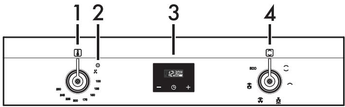 SMEG CX60ISVT9 - Panel de mandos - 1