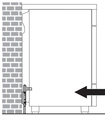 SMEG CX60ISVT9 - Fissaggio al muro - 9