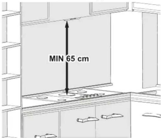 MIN 65 cm