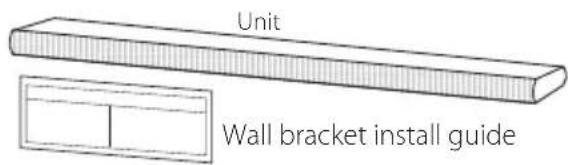 Unit Wall bracket install guide