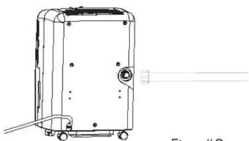 Line drawing of a portable electronic device with wheels and a central button (no text or symbols)