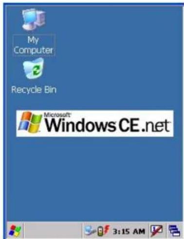 My Computer 2 Recycle Bin Microsoft: Windows CE.net 3:15 AM