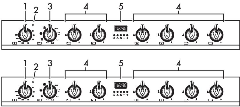 SMEG TR90BL1 - Betjeningspanel - 1