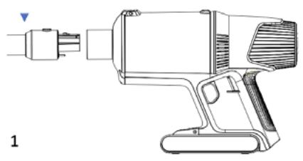 CECOTEC Rx50 Pet Flex - Instalace trubice. Obr. 3 - 2