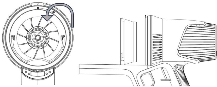 CECOTEC Rx70 Aquapet Flex - Instalace trubice. Obr. 3 - 19