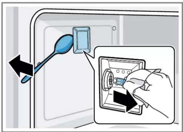 BOSCH HDS8055U - Retirez l'ampoule du four. - 1