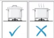 BOSCH HDS8055U - Cookware recommendations - 3