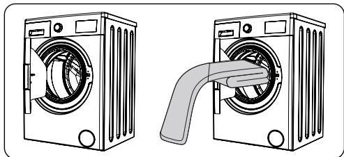 CECOTEC Bolero Dresscode 750 Bi Inverter Steel A - Colocar a roupa na máquina - 1