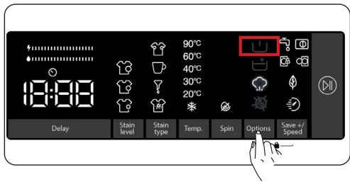 CECOTEC Bolero Dresscode 850 Bi Inverter Steel A - Función auxiliar de prelavado - 1