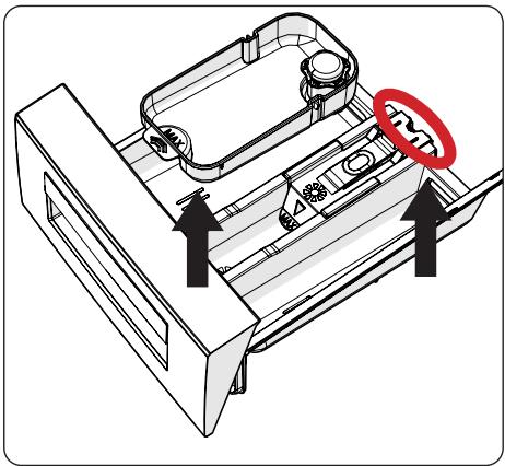 CECOTEC Bolero Dresscode 850 Bi Inverter Steel A - Detergent Drawer - 3