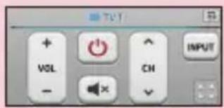 TVY + VOL - ON INPUT