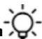 CECOTEC Bolero Flux 604400 A - Light on/off icon - 1