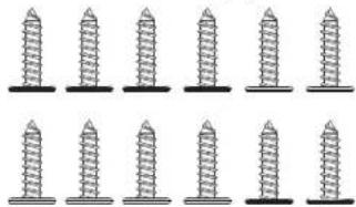 Grid of nine identical screwdrivers arranged in two rows (no text or symbols)
