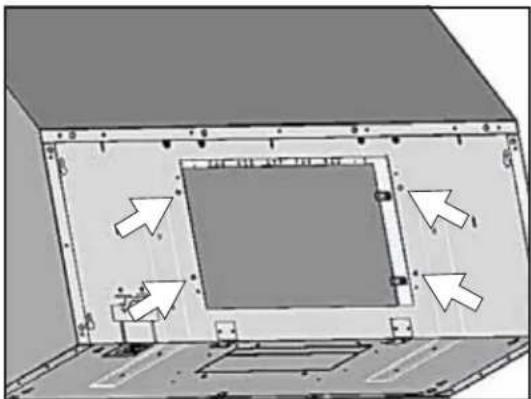 3D diagram of a rectangular device with internal components and directional arrows indicating movement or flow (no text or symbols)