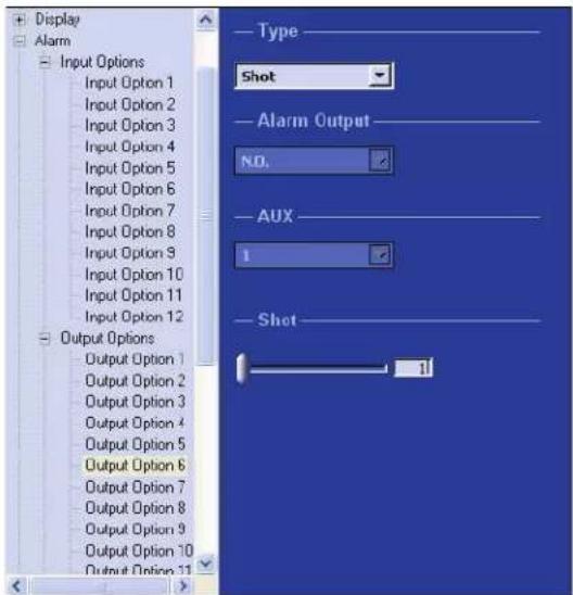 Display Alarm Input Options Input Option 1 Input Option 2 Input Option 3 Input Option 4 Input Option 5 Input Option 6 Input Option 7 Input Option 8 Input Option 9 Input Option 10 Input Option 11 Input Option 12 Output Options Output Option 1 Output Option 2 Output Option 3 Output Option 4 Output Opt…