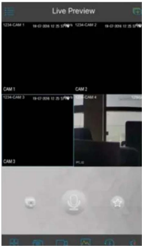 Live Preview 1234-CAM 1 18:07-2016 12:25 1/9/19 1234-CAM 2 19:07-2016 12:25 1/9/19 CAM 1 CAM 2 1234-CAM 3 19:07-2016 12:25 1/9/19 1234-CAM 4 CAM 3 PC.00