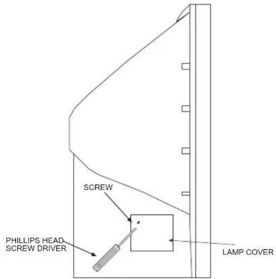 SPRESS PHILLIPS HEAD SCREW DRIVER LAMP COVER