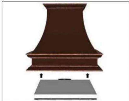 Illustration of a brown industrial chimney with a gray base, no text or symbols present