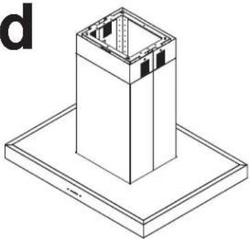Isometric line drawing of a rectangular structure with a hollow top and base, no text or symbols present