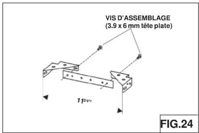 VIS D'ASSEMBLAGE (3.9 x 6 mm tête plate) 17³/⁴,² FIG.24