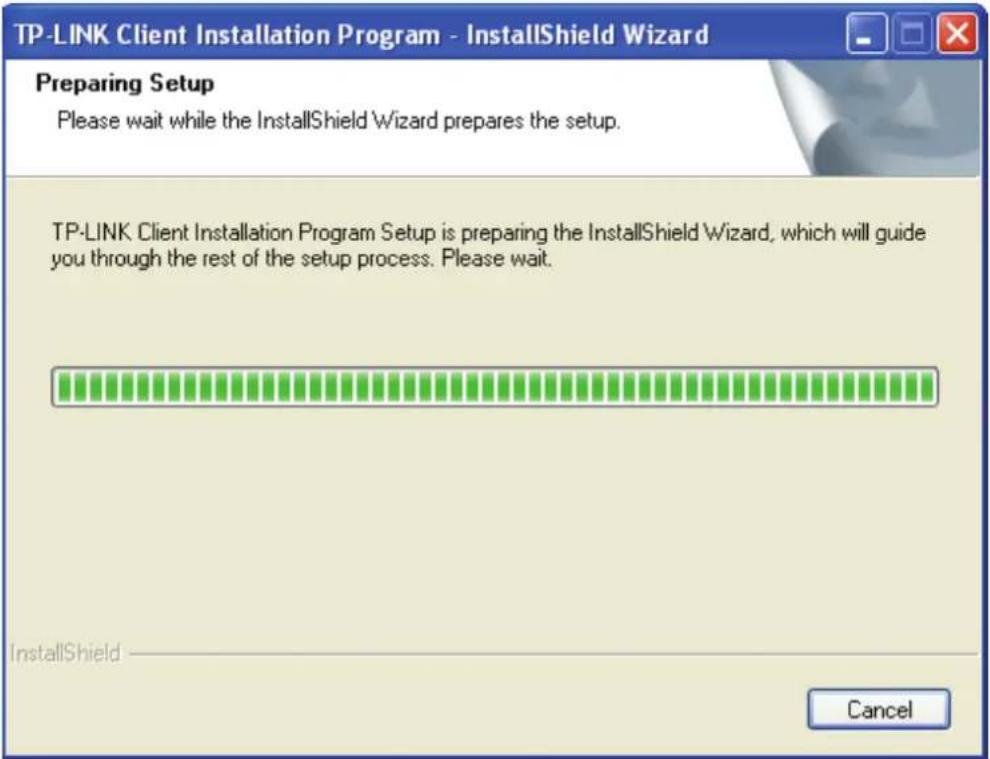 TP-LINK Client Installation Program - InstallShield Wizard Preparing Setup Please wait while the InstallShield Wizard prepares the setup. TP-LINK Client Installation Program Setup is preparing the InstallShield Wizard, which will guide you through the rest of the setup process. Please wait. InstallS…