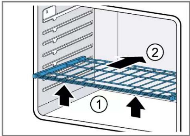 BOSCH HEIP056C - Insertion de la grille télescopique - 1