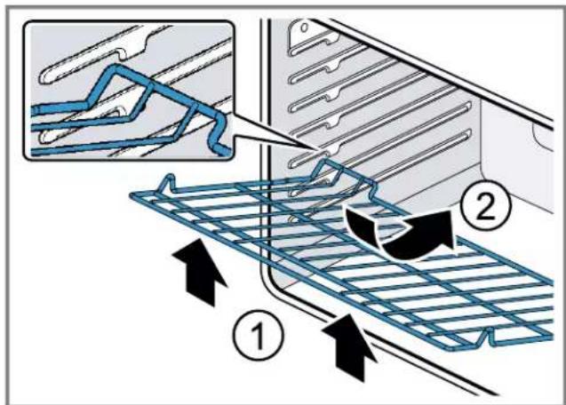 BOSCH HEIP056C - Insertion de la grille métallique - 1