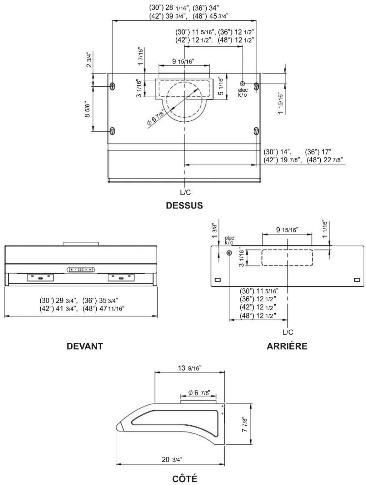 Zephyr AK2500BB - AVERTISSEMENT DE RISQUE D'INCENDIE - 5