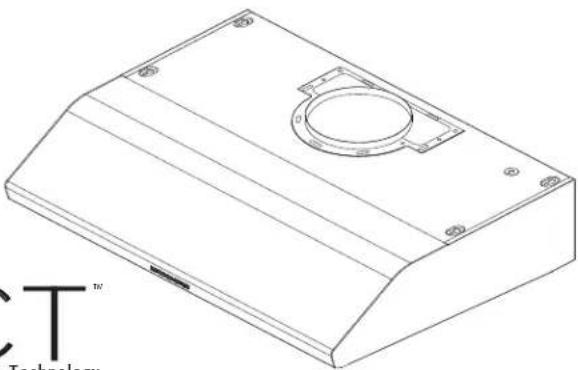 Technical line drawing of a mechanical housing component with mounting holes and a central circular opening (no text or symbols)