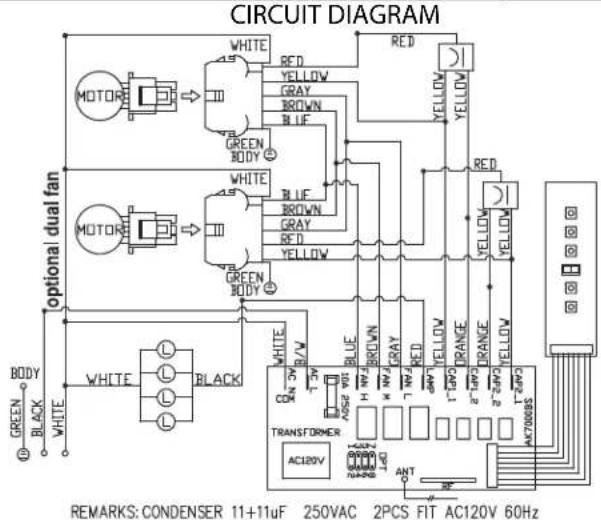 CIRCUIT DIAGRAM MOTOR WHITE RED YELLOW GRAY BROWN BLUE GREEN BODY OPTIONAL DUAL FAN MOTOR WHITE RED YELLOW GRAY BROWN BLUE GREEN BODY WHITE BLACK BRINCE CON 5V R/BV BLUE BRINCE BRINCE BRINCE BRINCE BRINCE BRINCE BRINCE BRINCE BRINCE BRINCE BRINCE BRINCE BRINCE BRINCE BRINCE BRINCE BRINCE BRINCE BRIN…