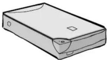 Simple line drawing of a rectangular electronic device with a curved top and side slots (no text or symbols)