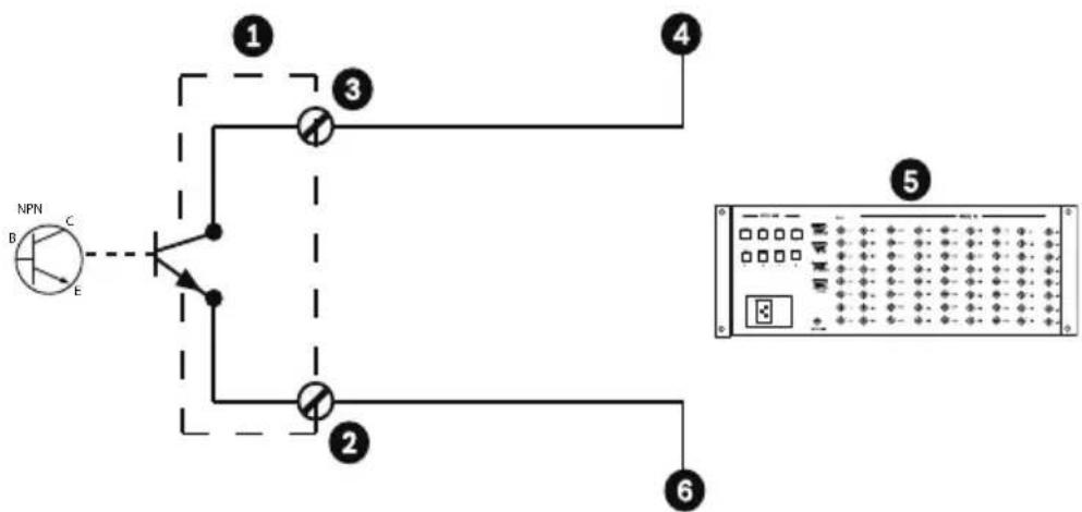 graph TD A["NPN"] --> B["Switch"] C["C"] --> B D["E"] --> B B --> E["Control Panel"] E --> F["4"] E --> G["5"] E --> H["6"] style A fill:#f9f,stroke:#333 style C fill:#f9f,stroke:#333 style D fill:#f9f,stroke:#333 style E fill:#ccf,stroke:#333 style F fill:#cfc,stroke:#333 style G fill:#cfc,stroke:#…