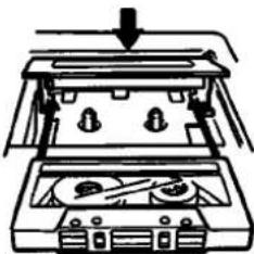 Line drawing of a printer with a tray and base, showing internal components (no text or symbols)