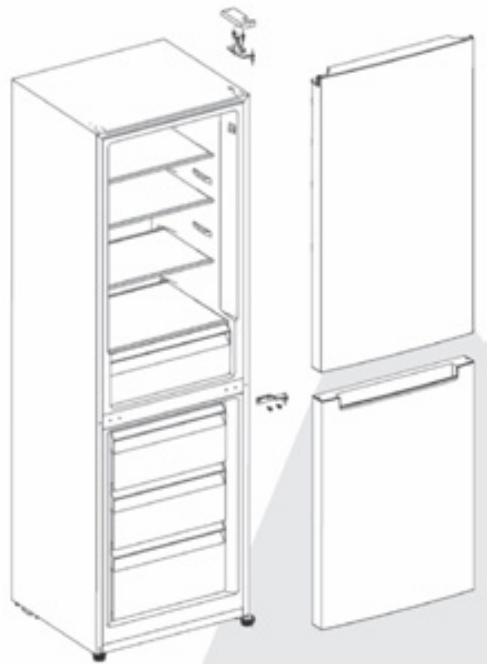 CECOTEC Bolero Coolmarket Combi 296 Df Dark - PROBLEEMOPLOSSING - 3