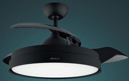 CECOTEC Ventilador Techo Aspas Retractiles - 1