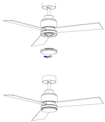 CECOTEC Ventilador Techo Energysilence Aero 4850 Style - PIÈCES ET COMPOSANTS - 15