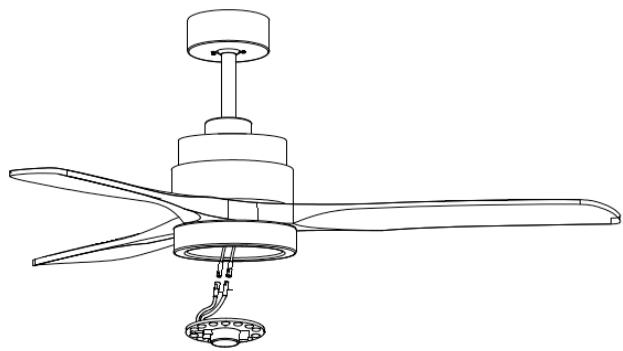 CECOTEC Ventilador Techo Energysilence Aero 5300 Design - PIÈCES ET COMPOSANTS - 10