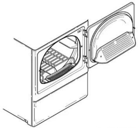 Technical line drawing of a mechanical device showing internal components (no text or symbols)